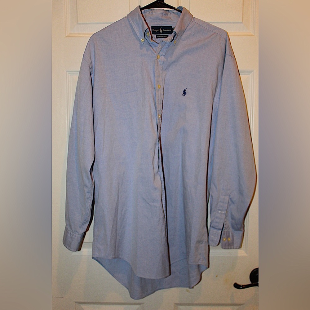 Blue Ralph Lauren Button Down